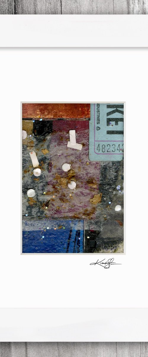 Abstract Collage 15 by Kathy Morton Stanion