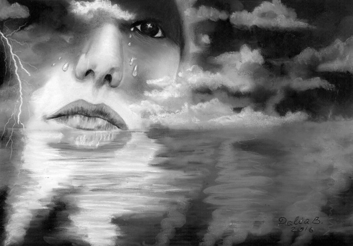 In the clouds by Dalia Binkiene