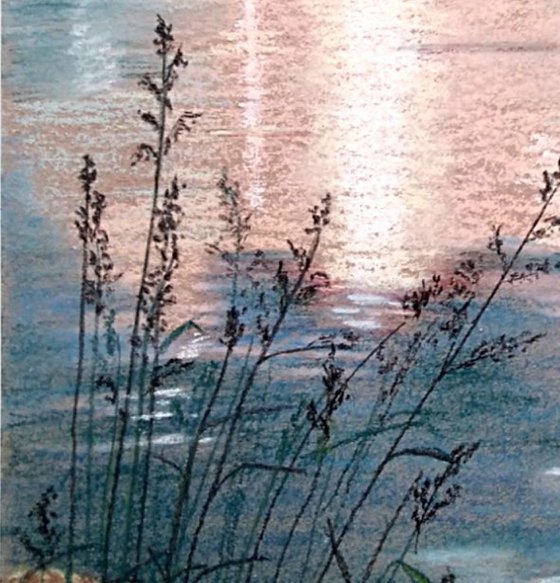 Evening Glow on the Lake