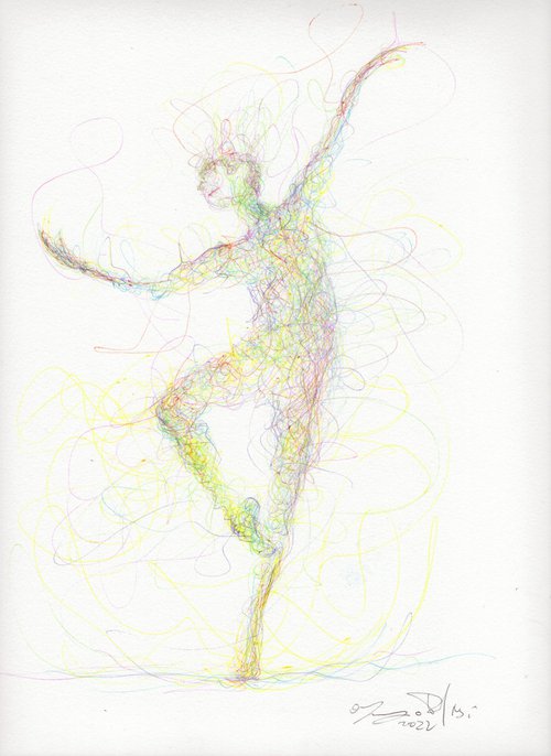 Anatomy of a dancer by Maurizio Puglisi