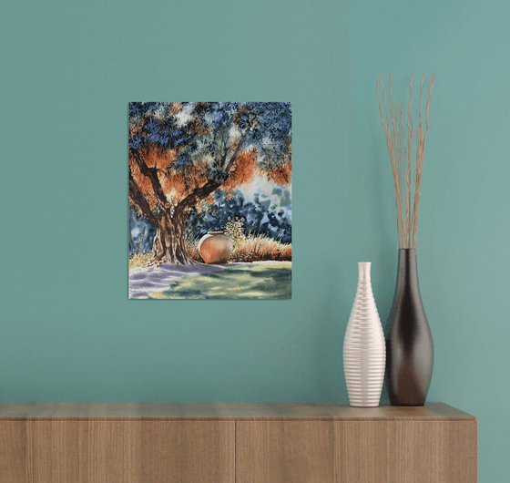 Sunny day landscape