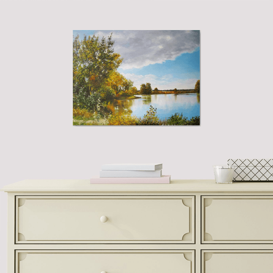 Autumn Riverside View