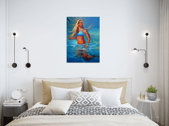 Gold & Azure: The Sea Breath