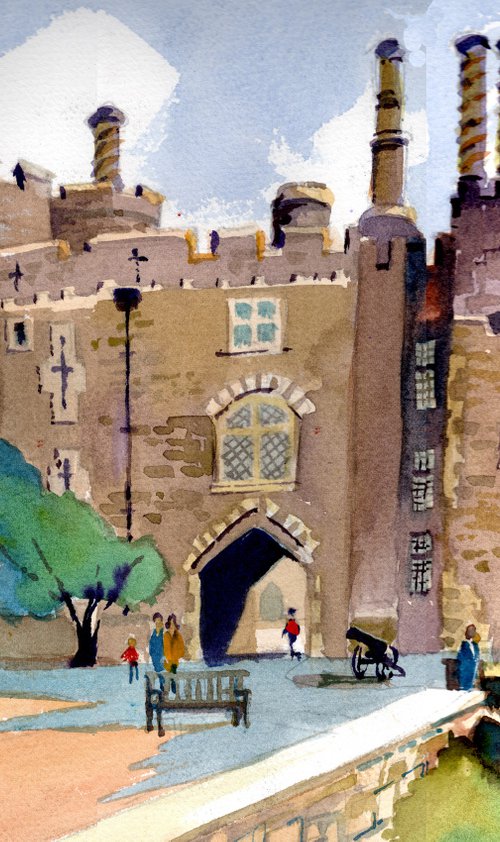 Berkerley Castle, Gloucestershire by Peter Day