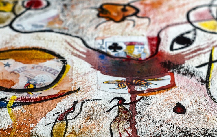 About Friendship. Abstract Painting On Unframed | Artfinder