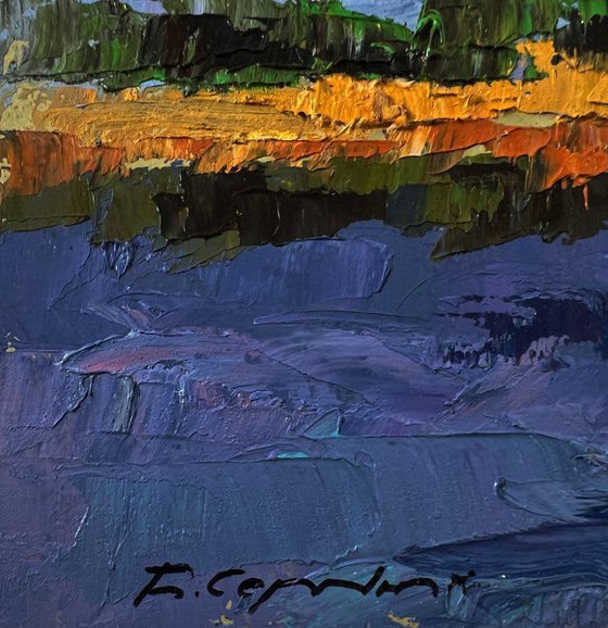 A River near a Field