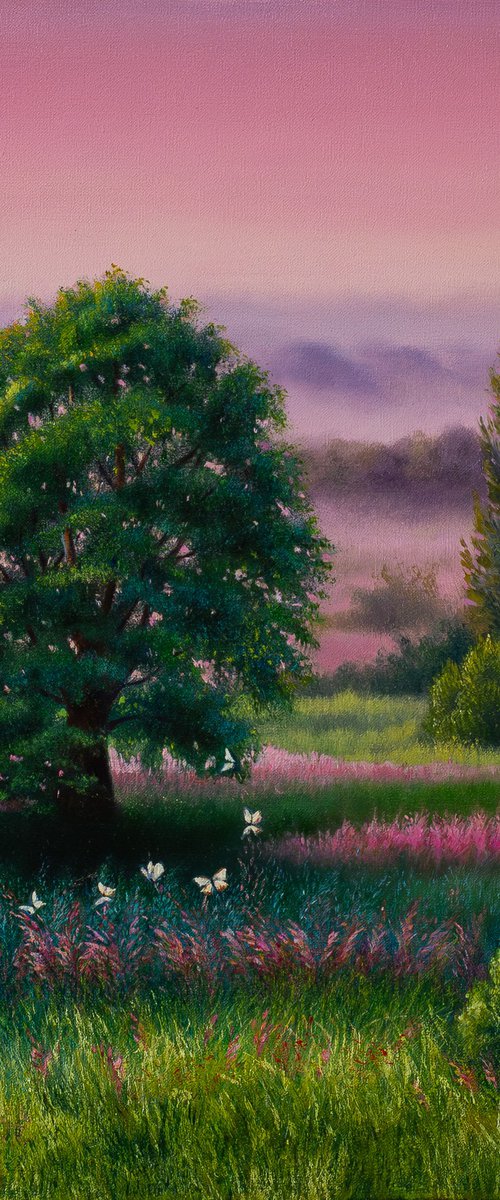 Where calm blossoms by Laura Cabral