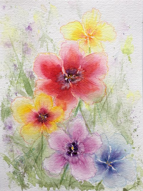 Soft petals#7 by Jing Tian