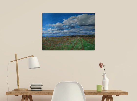 The Windy Cloudy Day - sky landscape