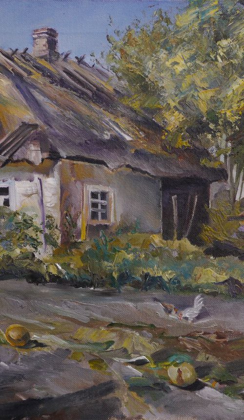 Old Belous. Hut by Vyacheslav Onyshchenko