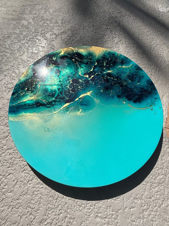 Golden Halo, Blue Depth #3