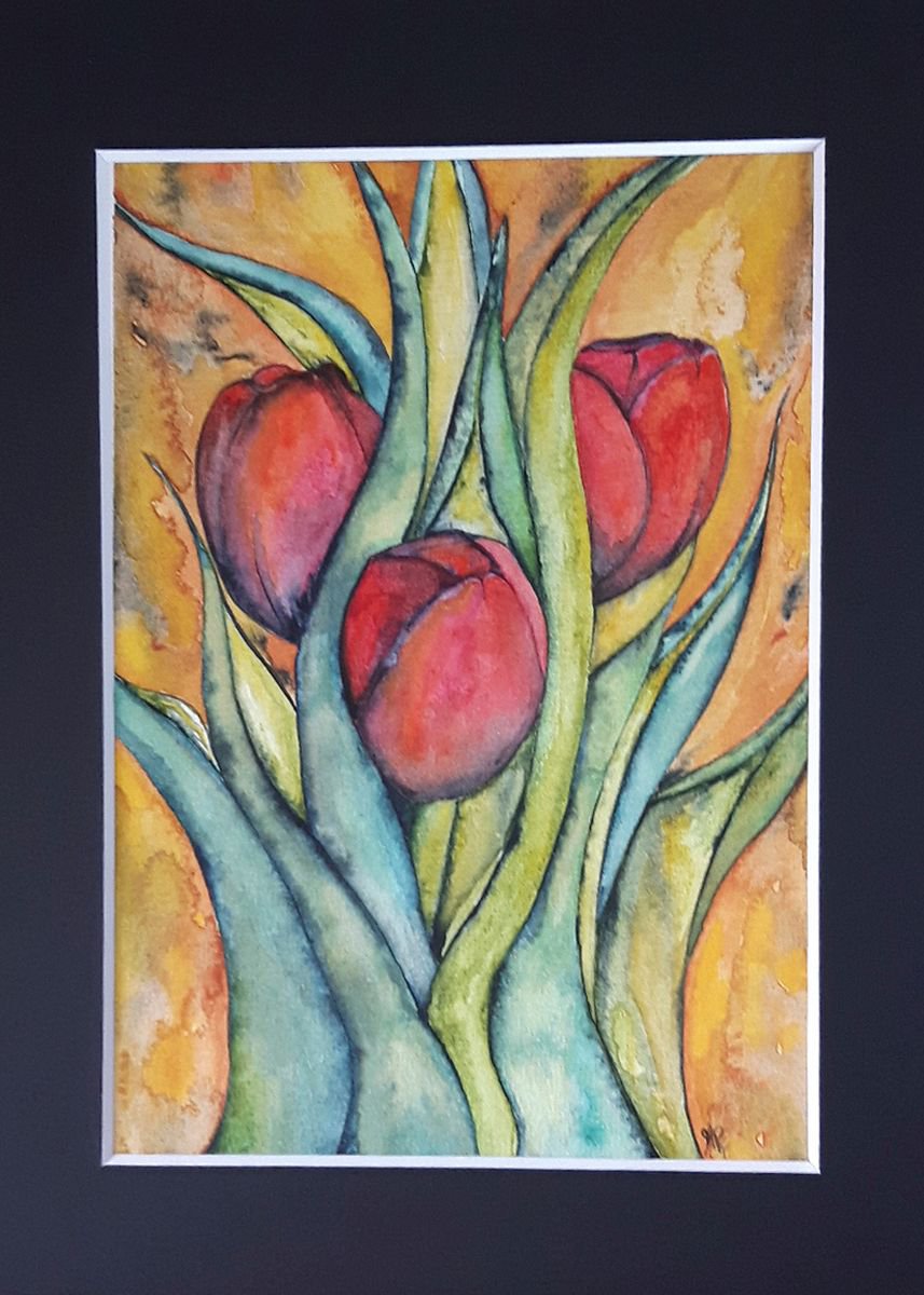 Tulips by Maria Forrester