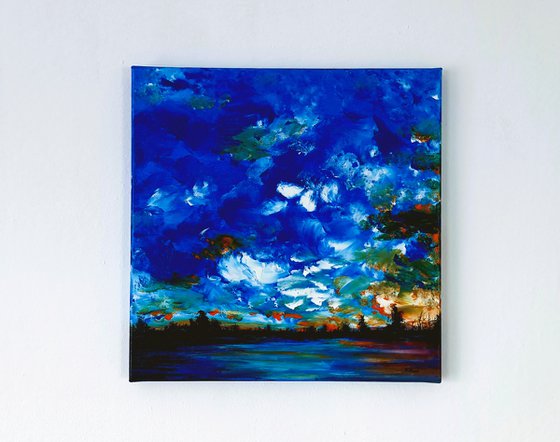 Landscape with a lake