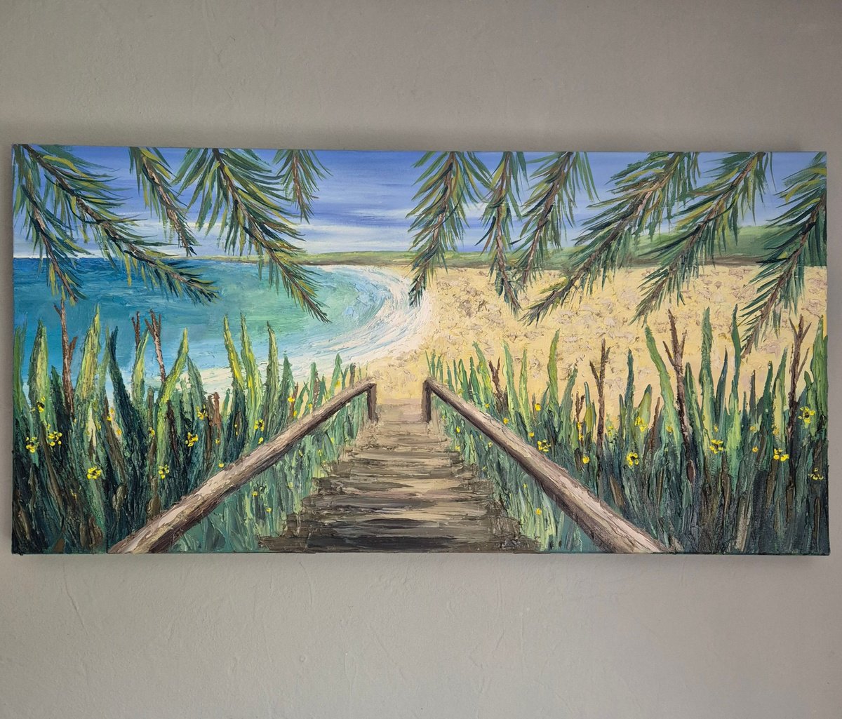 Lara Bay By Paige Castile, 39 X 20, Artwork For Sale On Artfinder