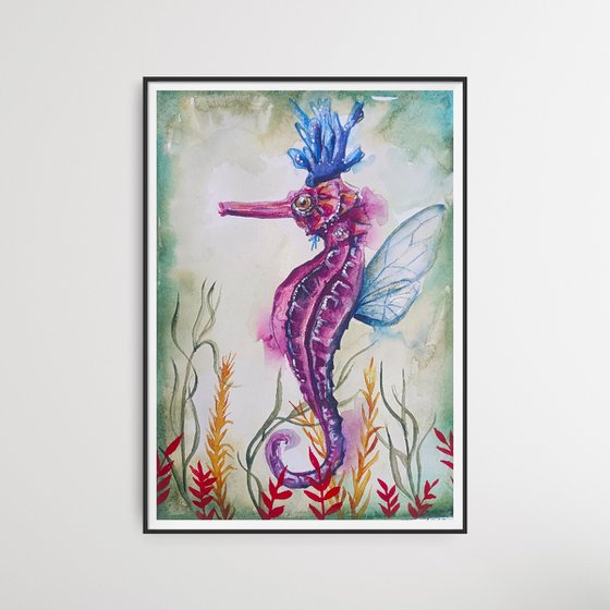 SeaHorse Illustration (small)