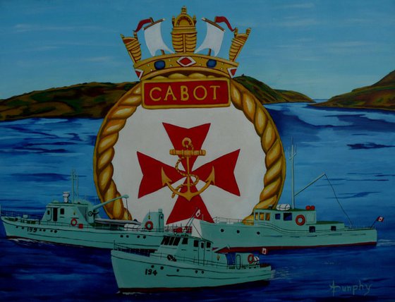 HMCS Cabot unit tenders