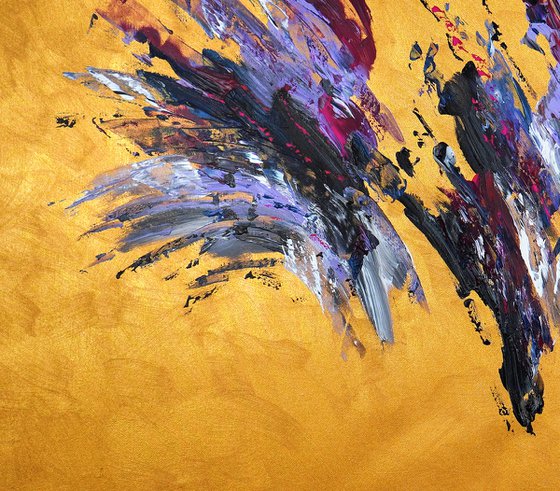 Gold Abstraction C 1