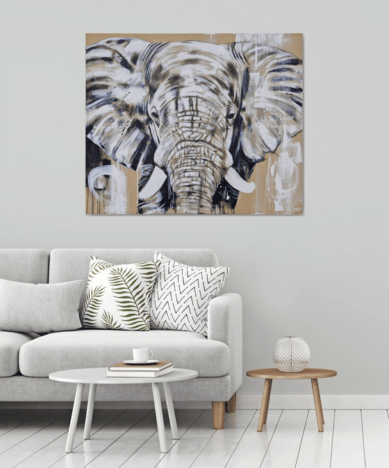 ELEPHANT #28 - Wildlife Art