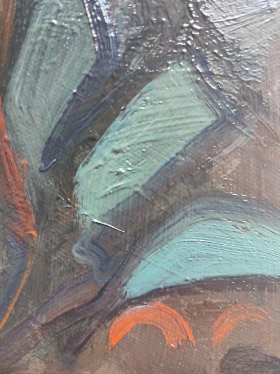 Shadows of the leaves