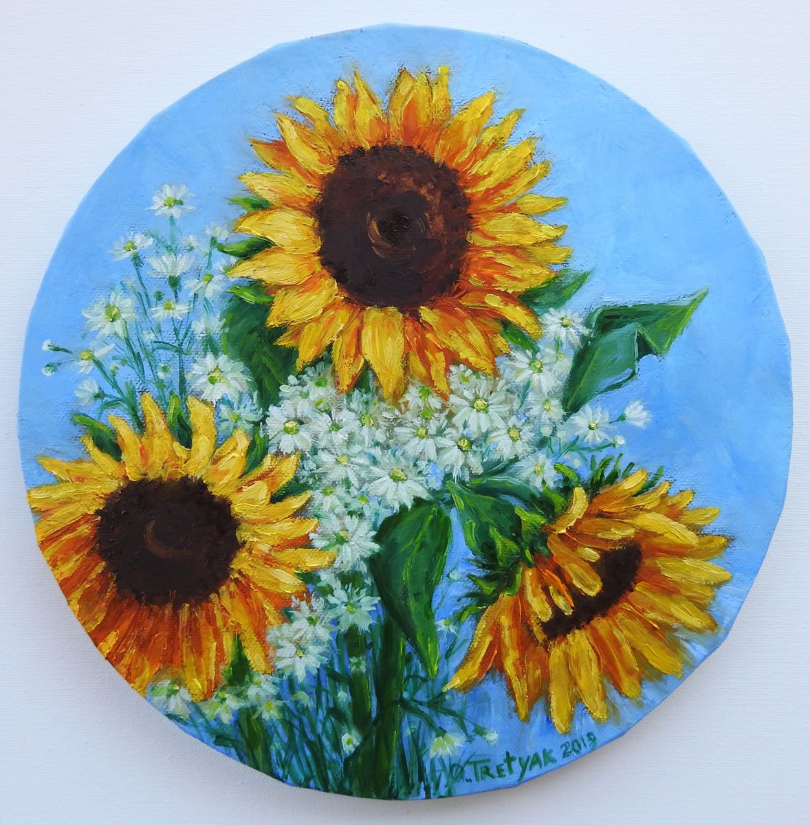 Sunny Sunflowers - Soul of Ukraine by Olga Tretyak