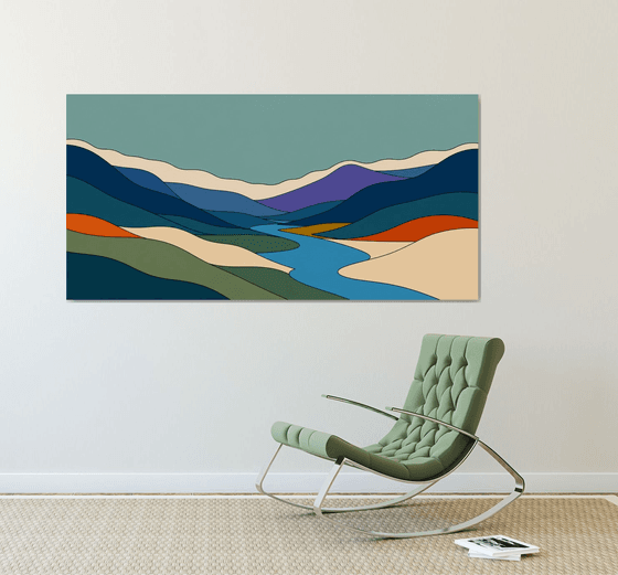 Flowing Landscape #33