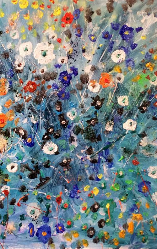 Ocean of flowers by Alejos