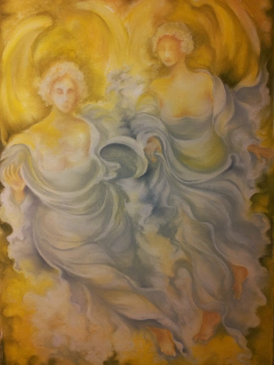 Angels in Bleu by Hilda Hendriksen