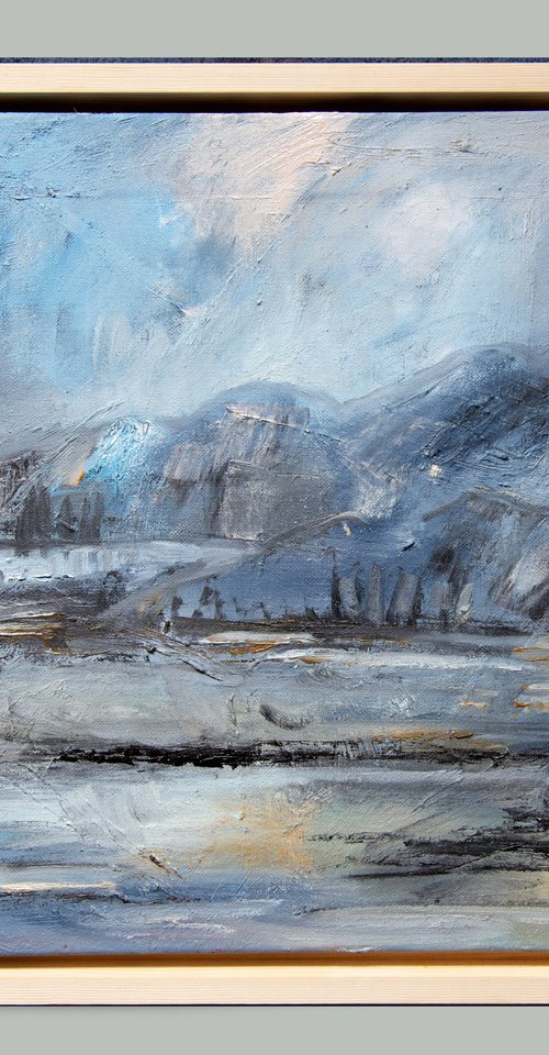 Winter Estuary by Elizabeth Anne Fox