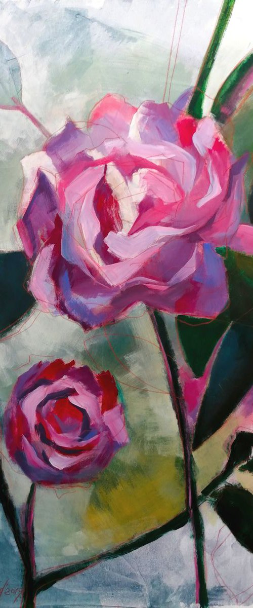 Pfingstrose Peony by Olga David