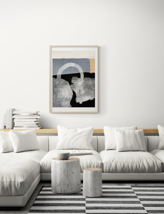 Abstract ## 03721 -1 black & white minimalism