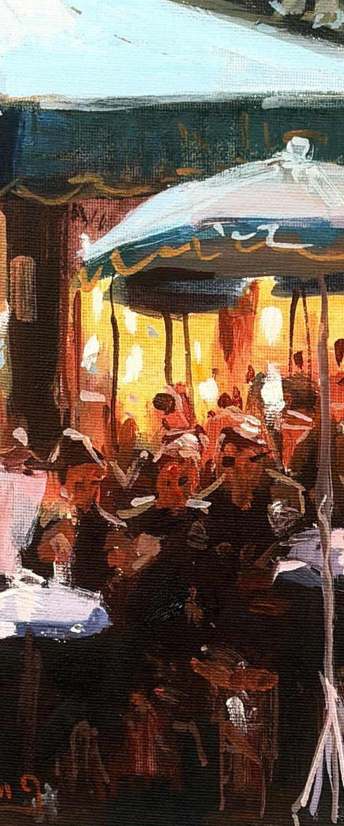 Gathering in the Warm Light by Paul Cheng