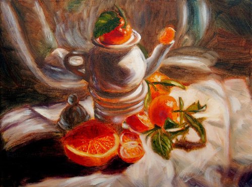 Orange tea by Elena Sokolova