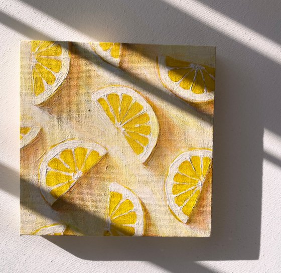 Lemon.  Fruit abstract 2/4