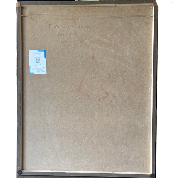 Rusty 13th door