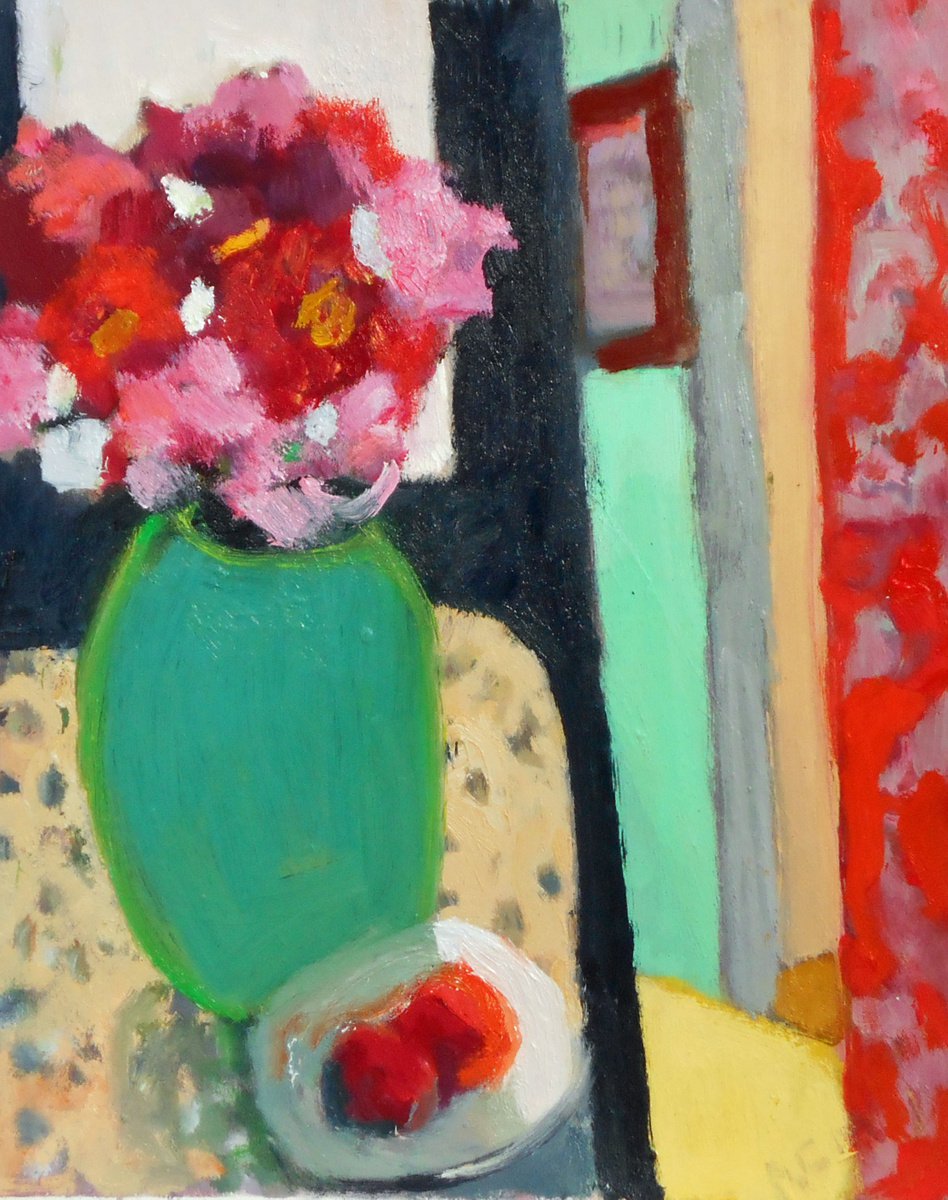 Flowers in Vase by Ann Cameron McDonald