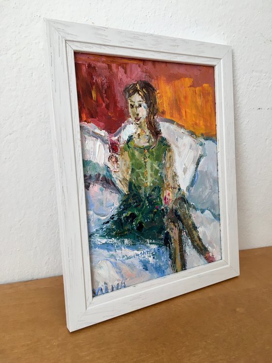 Evening with cocktail