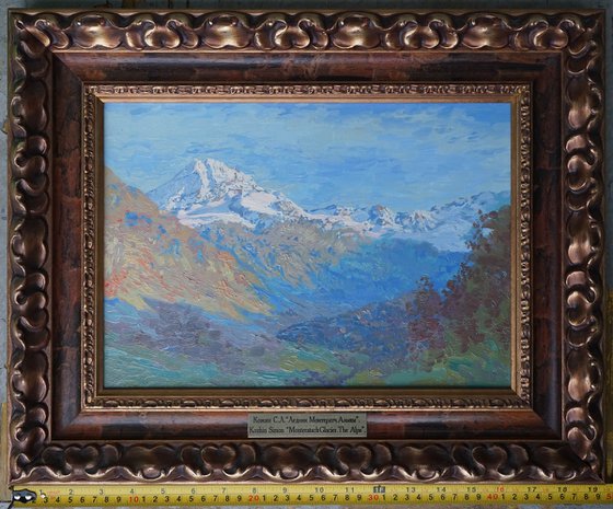 Morteratsch Glacier. Alps