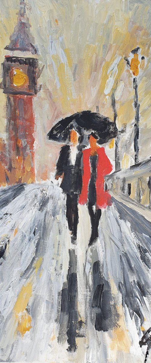 LOVE STROLL IN LONDON by Nicolas GOIA