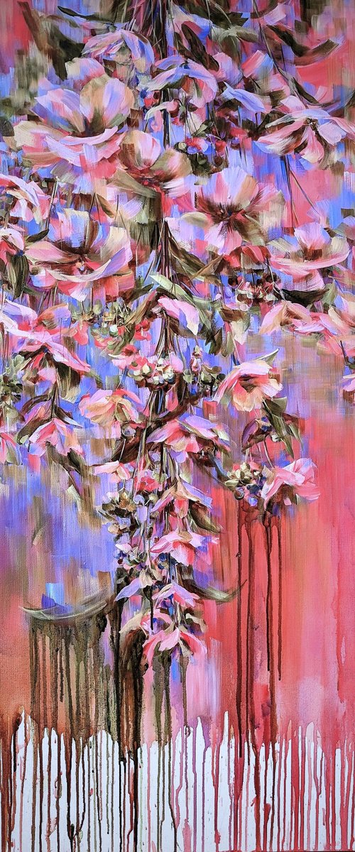 Pink Hydrangea 2 by vera saiko