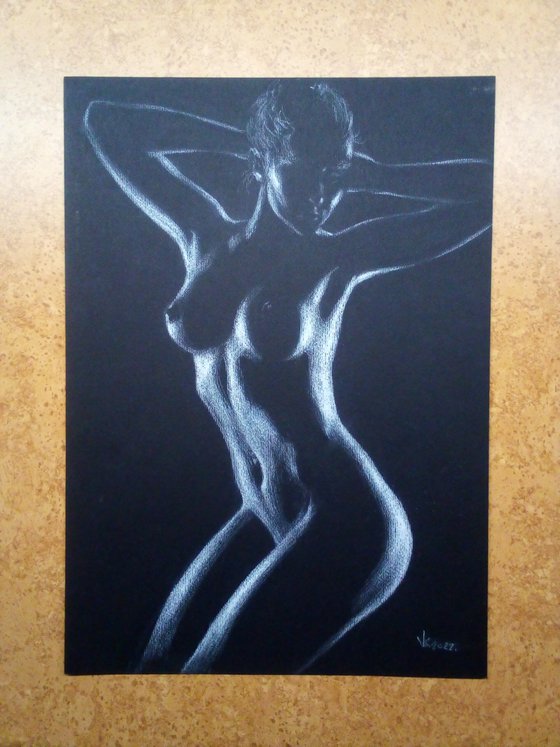 Nude noir #248 (21X29)cm