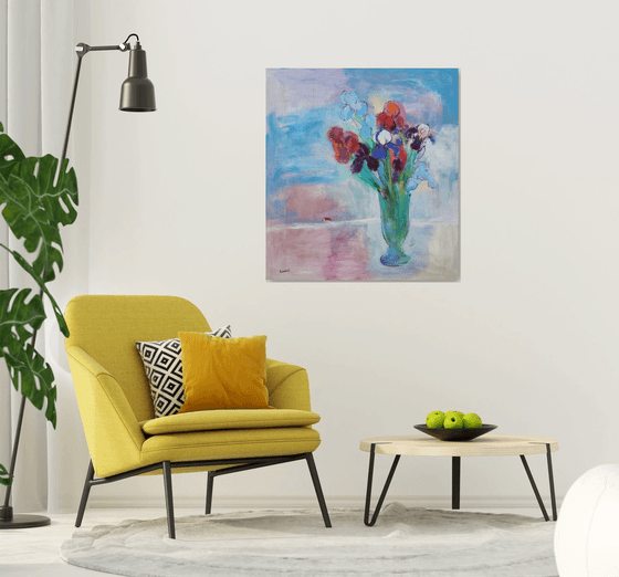 Summer Flowers. Irises