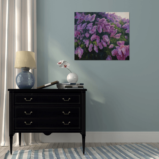 Lilacs Fading Into Light