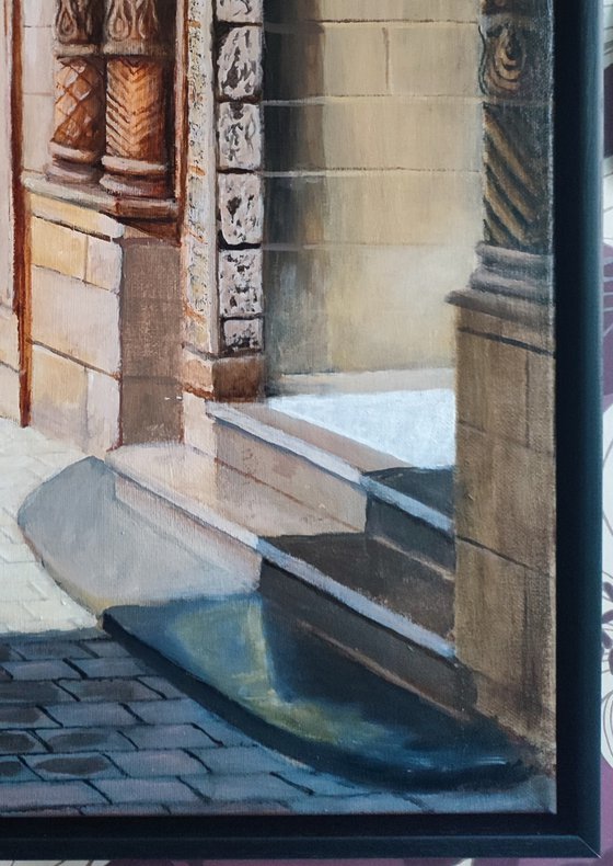 Ciutadella street scene