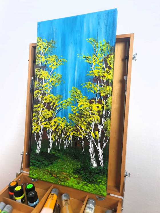 Heavenly Birches 4