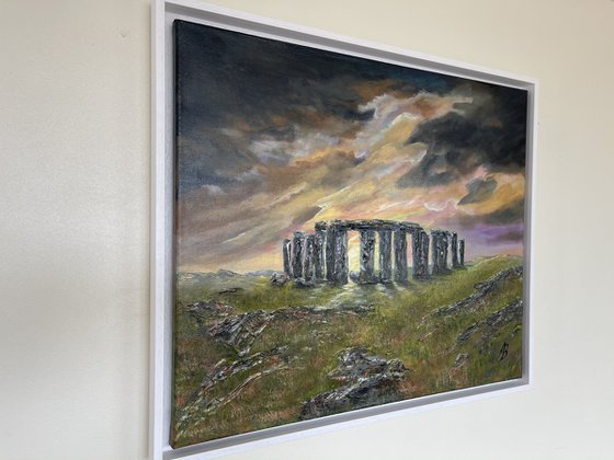 Stormy Sky over Stonehenge