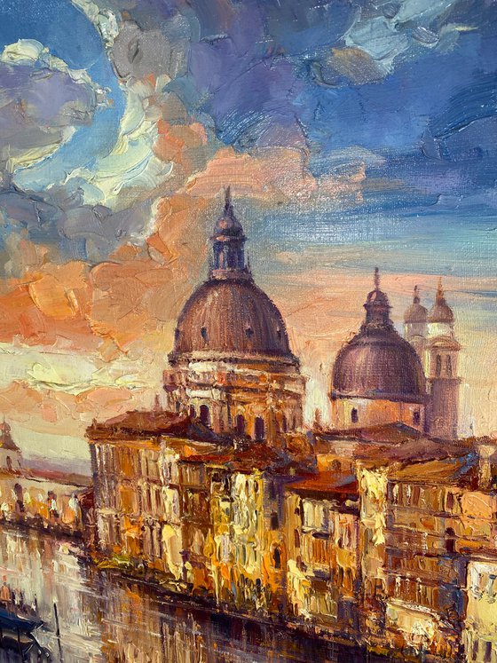 "Venice"original oil painting