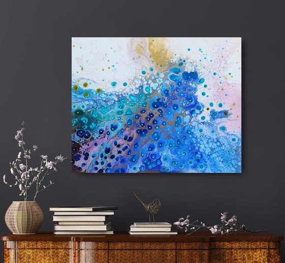 Yemaya - Original Abstract 100 x 80 cm