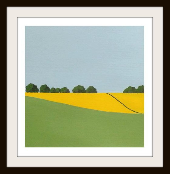 Rapeseed Fields, Hampshire III