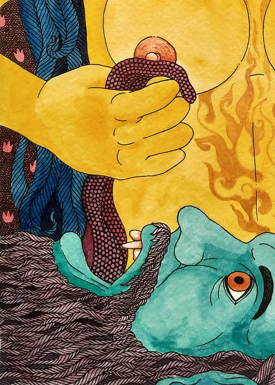 Aadi Parashakti(3)-Bagalamukhi