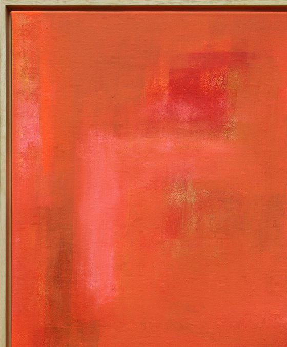 Untitled in pink & orange